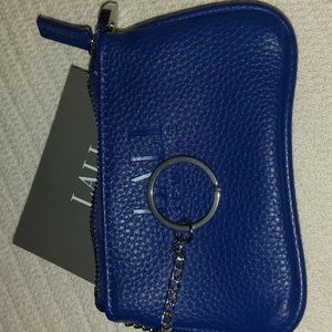 •💙LALI Jewels Leather Coin Purse/Keychain